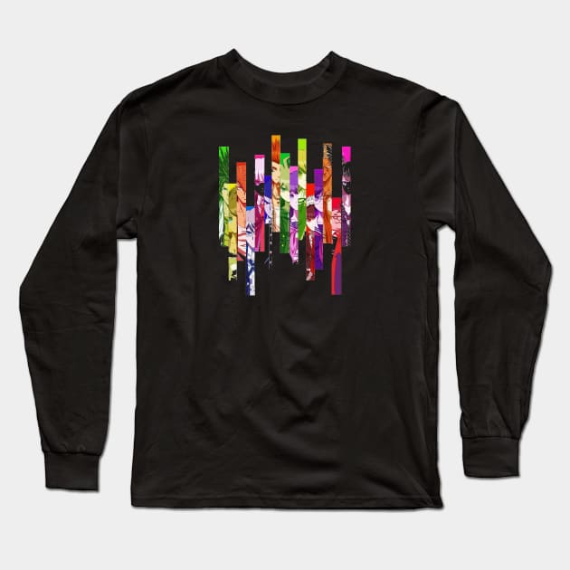 Danganronpa Papa John's Long Sleeve T-Shirt by vamelaclarks